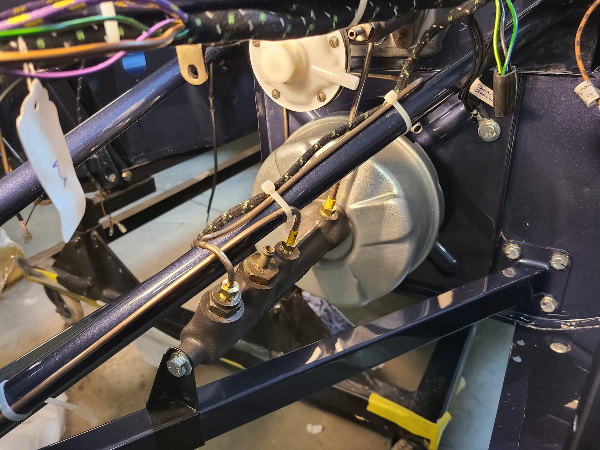 Front Brake Line Routing EType Jaglovers Forums