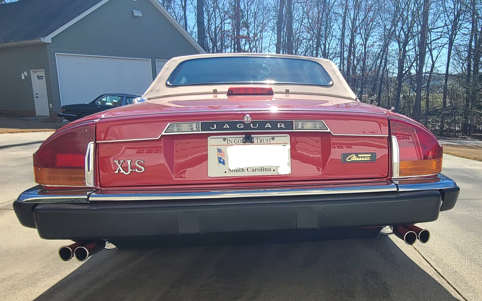 I was rear ended! xjs 1995 4.0L convertible parts car available - XJ-S ...