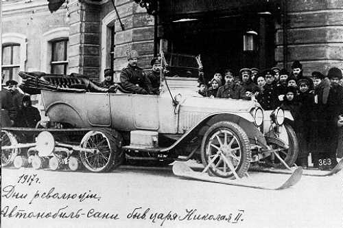 Kegresse track_Tsar Nicholas 1917 Packard