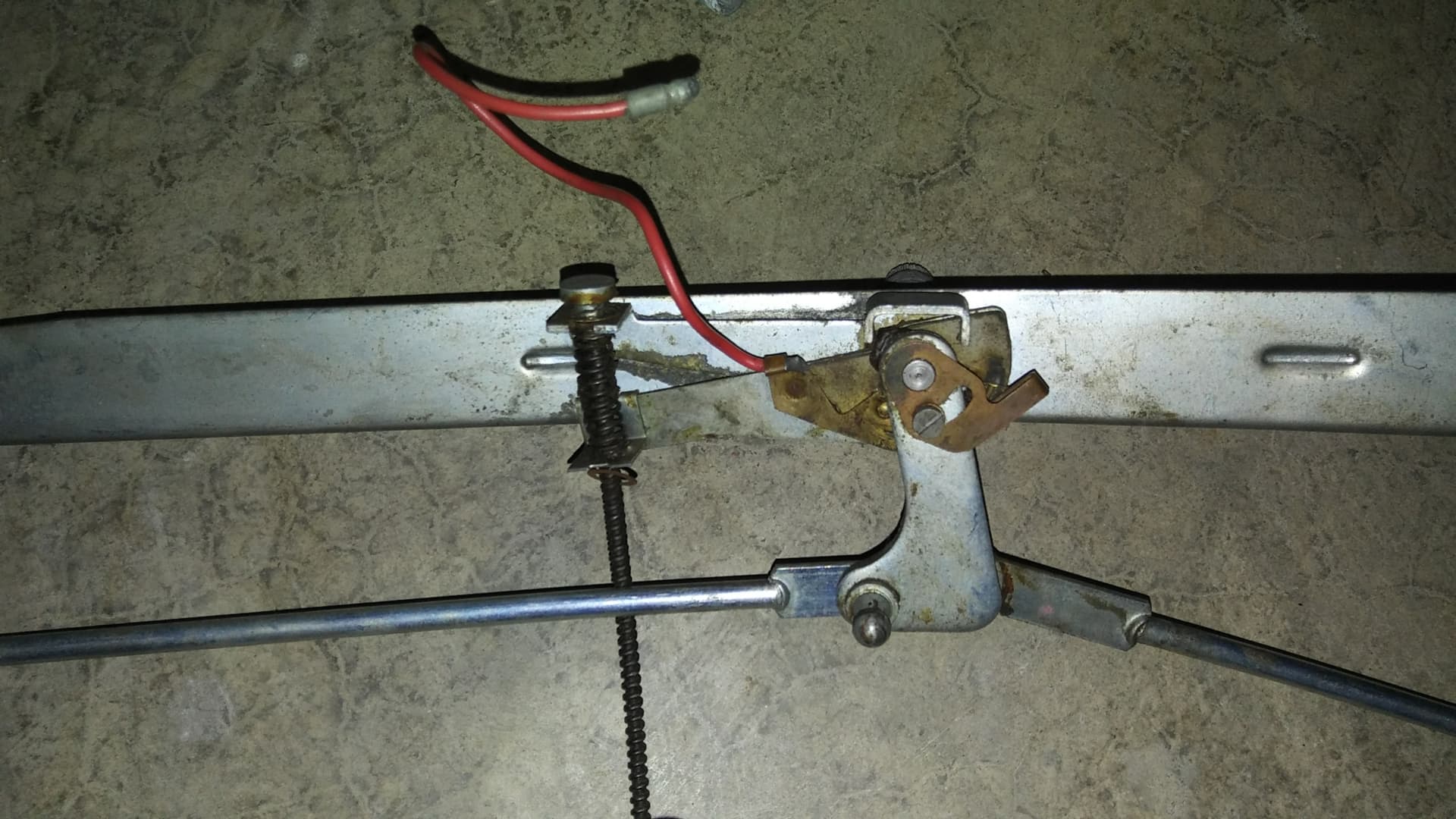 [SOLD] Etype Series 1 wiper assembly, motor, most everything