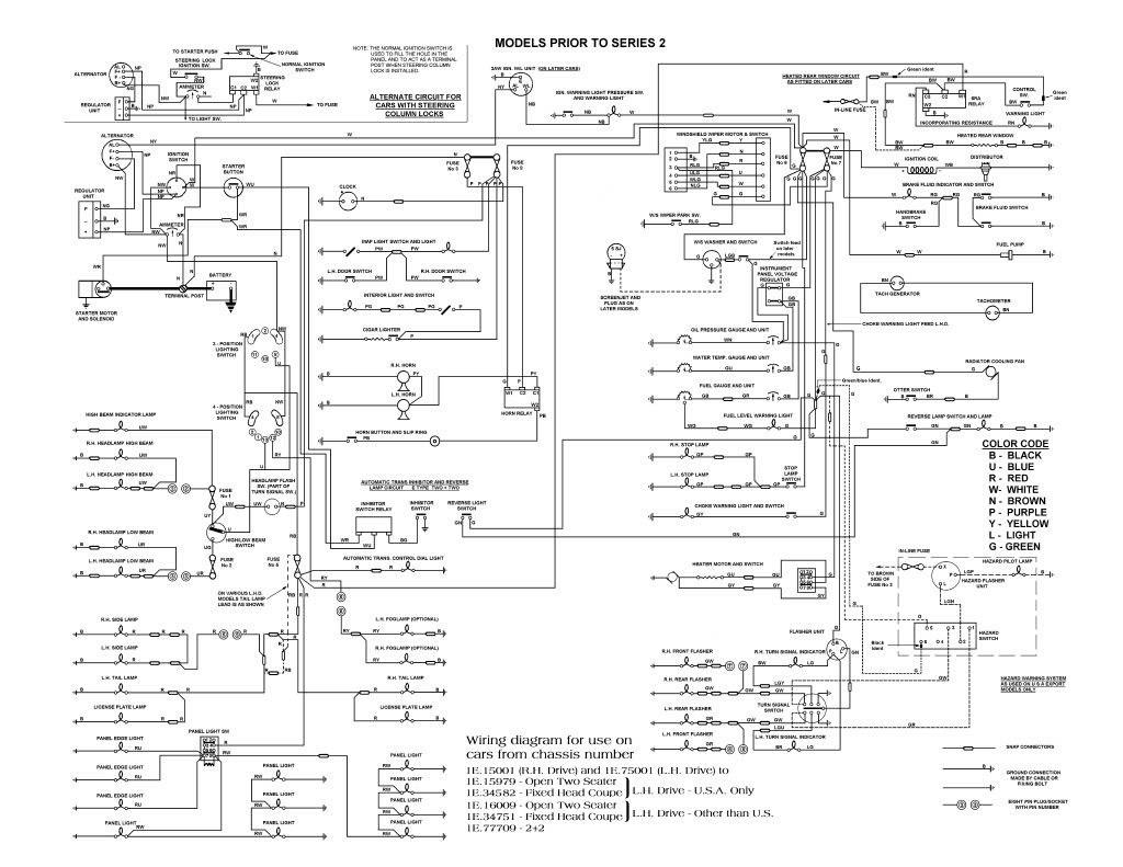 1967 s1 Hazard Warning Wiring Diagram - E-Type - Jag-lovers Forums