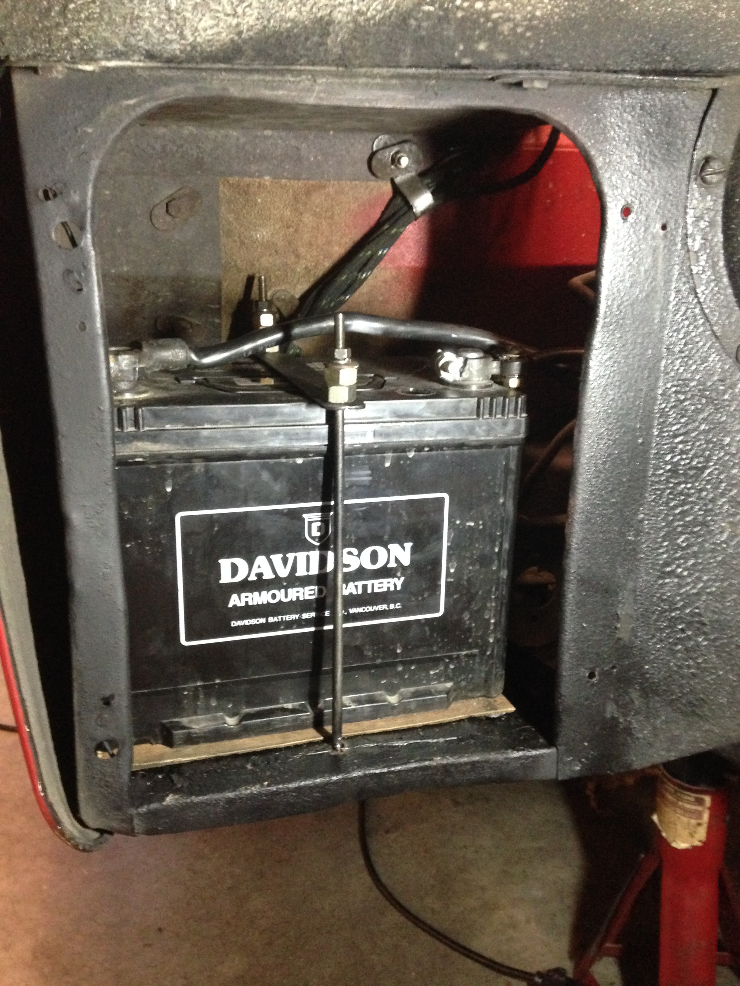 XK150 FHC Battery (s) and location XK Jaglovers Forums