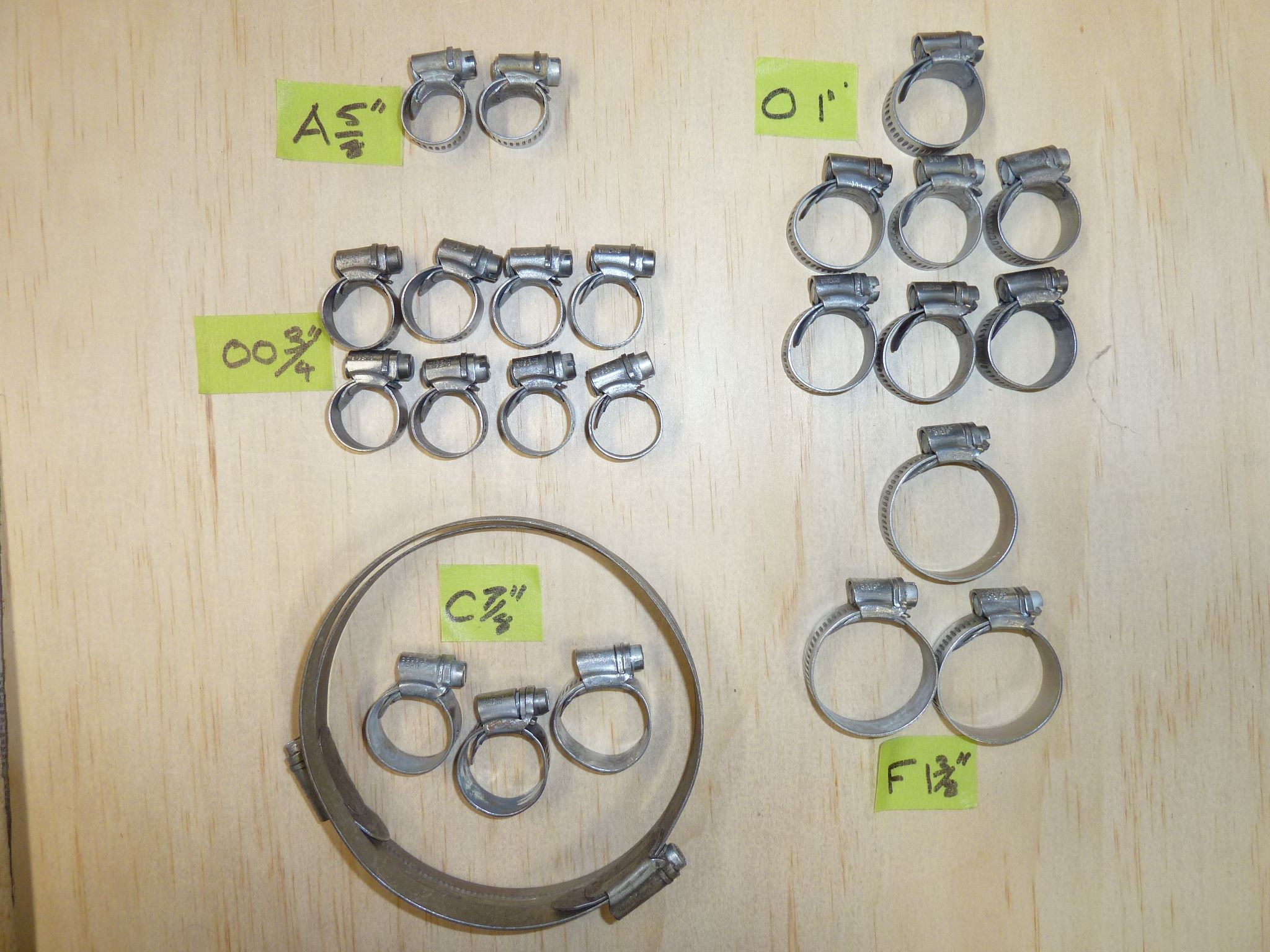 {SOLD} 25 used original cheney clamps Classifieds Jaglovers Forums